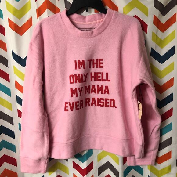 Daydream Nation Cotton Candy the Only Hell Couch Chaser Sweatshirt Size Small - Picture 4 of 12